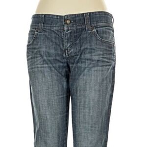 Level 99 Women's Straight Leg Jeans in Washed Blue